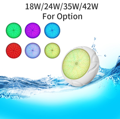 la piscina di 35W RGB accende le luci subacquee di plastica della piscina