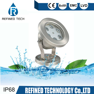 Bene durevole impermeabile leggero subacqueo IP68 di acciaio inossidabile LED