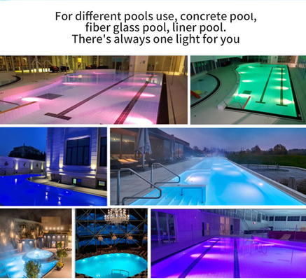 luci di RGB della piscina di 150x81mm, Multiscene nell'ambito delle luci dell'acqua per lo stagno