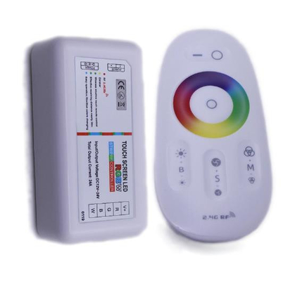 comprare regolatore senza fili stabile With Touch Screen di 12V 2.4G RGBW LED online manufacture