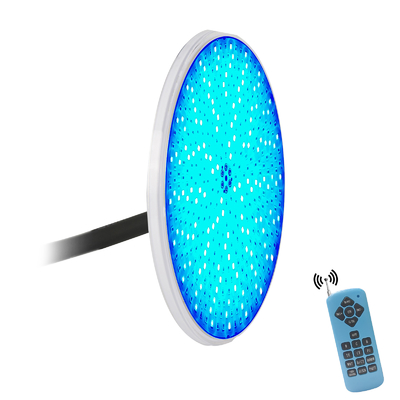 Accessori esili 18W 35W PAR56 riempito resina della luce dello stagno di RGB LED