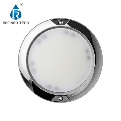 Lumiere per piscina montata a parete in acciaio inossidabile ultra sottile 316L IP68 e AC/DC 12V/24V