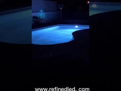LED che cambia colore per la piscina